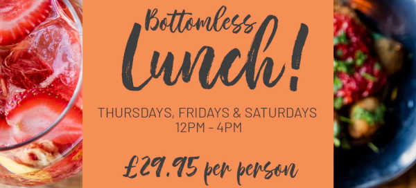 Bottomless Lunch Menu